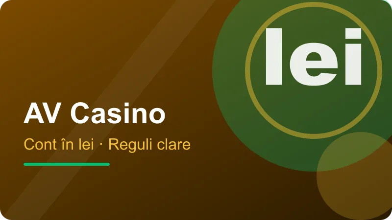 Ce îți trebuie înainte de primul pas – ilustrație pentru secțiunea AV Casino